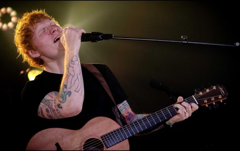 Sheeran también indicó que esta semana ha tenido que 