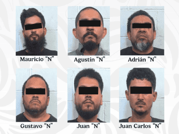 Tras controlar la situación, las autoridades detuvieron a siete personas, entre ellas un menor de edad, liberaron a tres víctimas y aseguraron cinco vehículos. X / @OHaruch