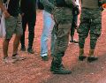 Pobladores garífunas de Cayos Cochinos resisten un desalojo policial impulsado para grabar un programa televisivo. EFE / ARCHIVO