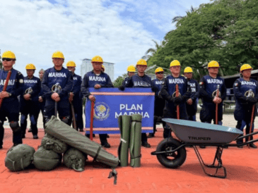 El Plan Marina es el operativo de emergencia de la Secretaría de Marina para auxiliar a la población ante desastres naturales y otras situaciones de emergencia. CORTESÍA