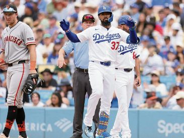 Los Ángeles están en busca de su tercer título consecutivo de la Serie Mundial. AFP