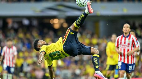 Miguel Borja se robó todos los reflectores al marcar un golazo de chilena que rápidamente le dio la vuelta al mundo. IMAGO7