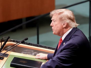 Donald Trump exigió que México recupere el control de su territorio. EFE/O. Guzmán