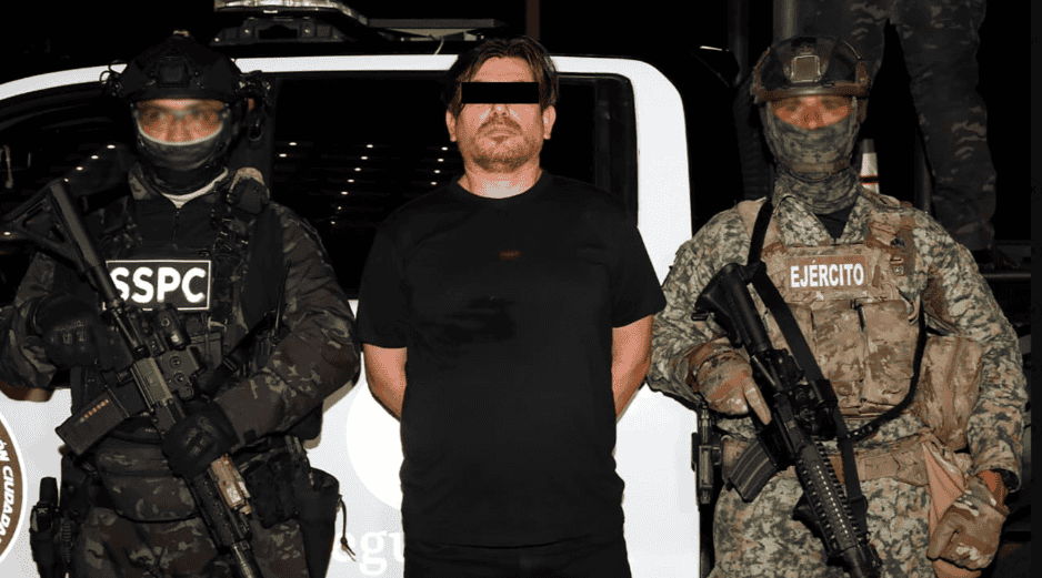 La detención ocurre después de que el Gobierno de México anunciara la semana pasada el despliegue de agentes de seguridad y militares adicionales en Sinaloa. X / @OHarfuch