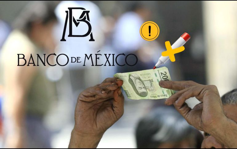Estas son las recomendaciones de Banxico para evitar falsos positivos y dañar billetes en la revisión del dinero. EL INFORMADOR / ARCHIVO