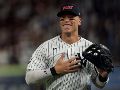 Aaron Judge es elegible para ser activado para el cierre de la temporada regular el domingo contra Baltimore, pero no realizará mucha actividad en los próximos días. AFP / ARCHIVO
