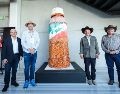 Pablo Lemus destacó el desarrollo tecnológico y vanguardista de Industrias Tajín, que actualmente genera empleo para siete mil colaboradores. ESPECIAL/Pablo Lemus