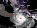 La UdeG se sumó a las instituciones que tomaron medidas preventivas ante el fortalecimiento del huracán "Polo". ESPECIAL/Zoom.earth