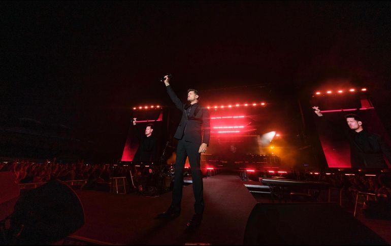 Michael Bublé recurrió al español, las bromas y la cercanía con sus seguidores durante su presentación en Guadalajara que abrió las puertas del Coliseo GNP Seguros, el nuevo recinto para espectáculos en la ciudad. CORTESÍA/ Ocesa