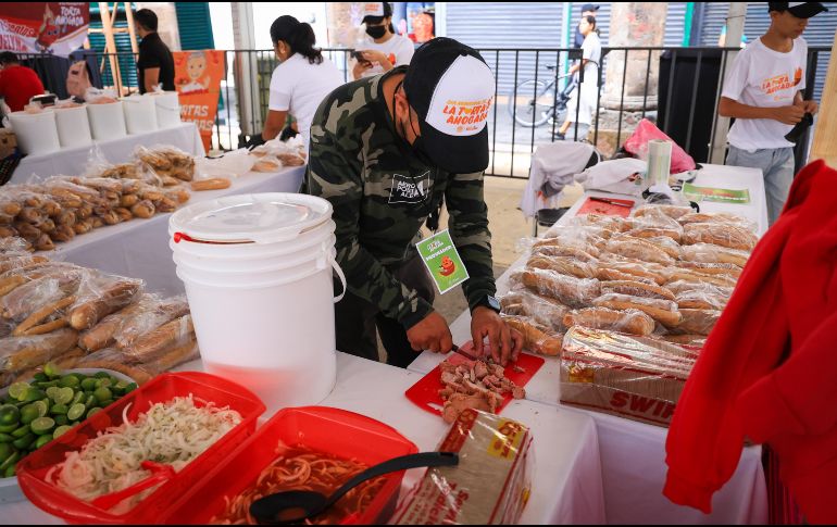Descubre todos los detalles sobre la entrega de 25 mil tortas ahogadas gratuitas en el corazón de Guadalajara este próximo domingo 27 de septiembre. EL INFORMADOR/J. Acosta