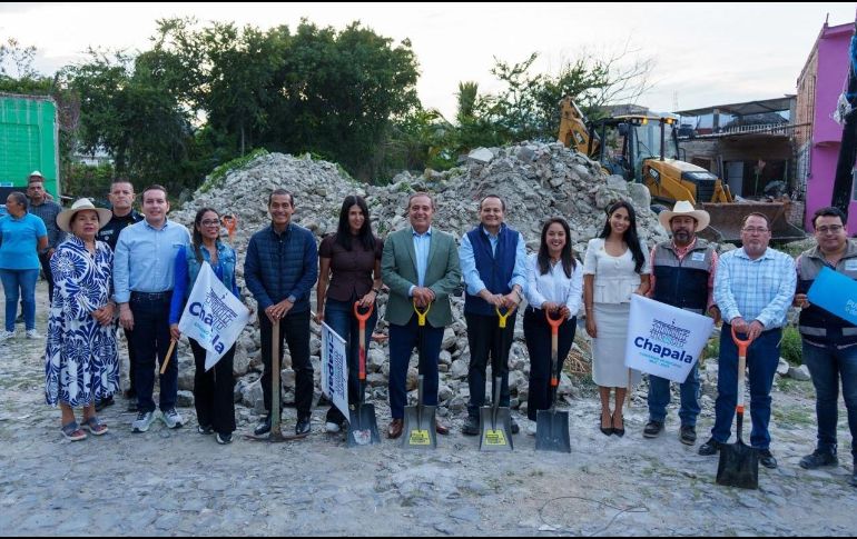 Chapala fue seleccionado entre seis municipios de Jalisco para recuperar un espacio público en el barrio del Tepehua con una inversión de un millón de pesos. CORTESÍA.