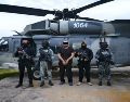 La detención de "Kamoni" fue realizada por agentes de la Guardia Nacional, del Ejército mexicano y de Interpol México. ESPECIAL