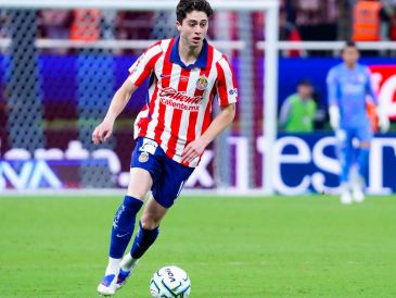 Durante el Apertura 2026, Brian Gutiérrez ha tenido una participación intermitente en Chivas. IMAGO 7/J. Pedroza
