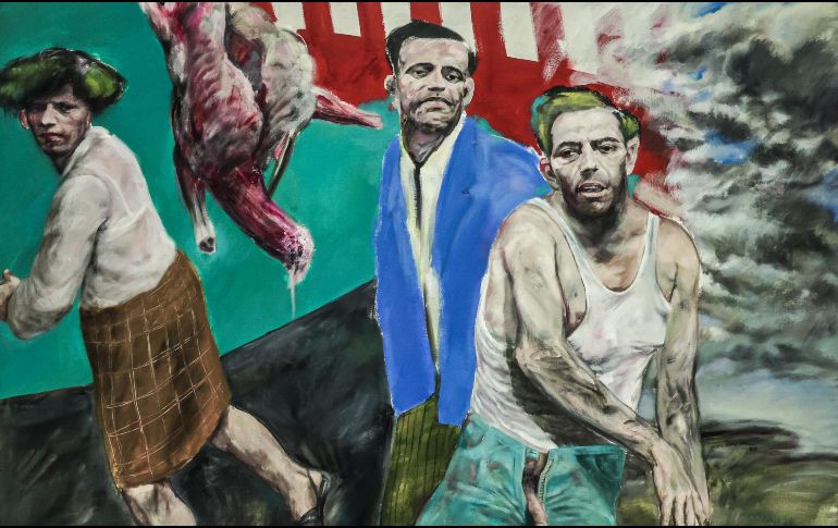 La locura y la muerte son vías de un sinsentido que aparecen en la obra de la artista. EL INFORMADOR/A. Navarro