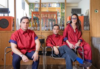 Sofía Martínez, Osmar Hueso y Daniel Hueso. GENTE BIEN JALISCO / Revista del 25 de septiembre 2026