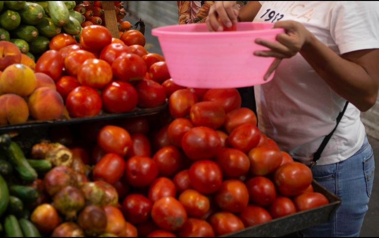 La inflación de septiembre disparó el costo del jitomate más de un 22 % en México; revisa dónde encontrarlo barato en Guadalajara. EL INFORMADOR / ARCHIVO