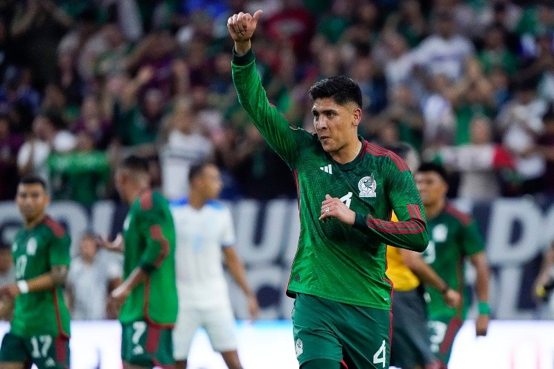 Jaime Lozano comenzó en 2023 con una contundente victoria de 4-0 sobre Honduras en la Copa Oro. IMAGO7
