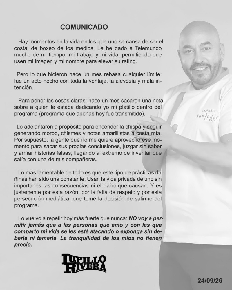 INSTAGRAM/LUPILLO RIVERA