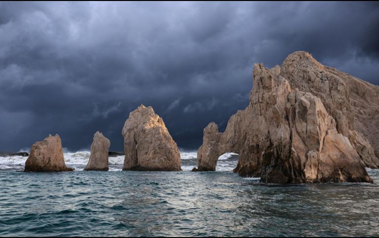 Aunque el centro del huracán 