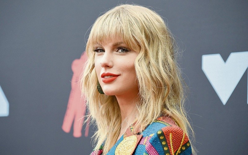 Taylor Swift. La cantautora llega a los VMA como una de las figuras centrales de la ceremonia. AP,