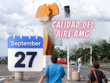 La mañana de este domingo 27 de septiembre en Guadalajara se registra buena calidad del aire en Atemajac con 17 puntos IMECA. EL INFORMADOR / ARCHIVO
