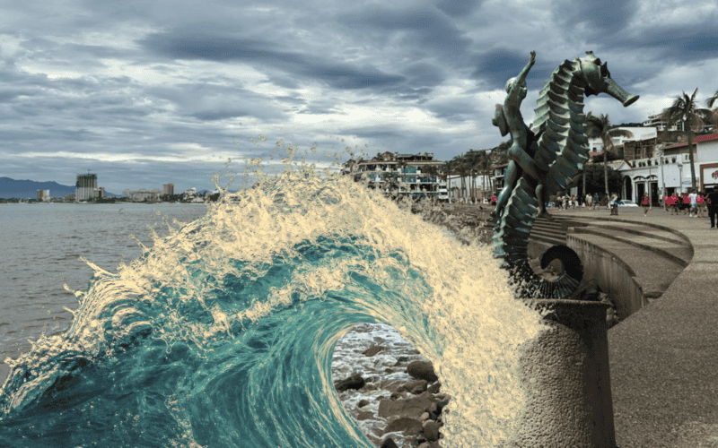&nbsp;Durante la jornada de este domingo 27 de septiembre, las plataformas digitales se inundaron de videos verdaderamente impactantes. En las imágenes virales se observa cómo el mar embravecido sale de sus límites naturales en el corazón de Puerto Vallarta. EL INFORMADOR / ARCHIVO