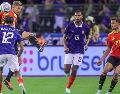 Francia no contó con Mbappé, quien ya regresó al Real Madrid, después de salir rengueando por una lesión en la rodilla izquierda. EFE / O. MATTHYS
