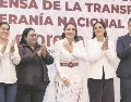 La senadora con licencia, Jasmine María Bugarín, fue nombrada coordinadora en Nayarit. EL UNIVERSAL