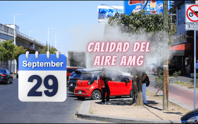 La mañana de este martes 29 de septiembre en Guadalajara se registra buena calidad del aire en Atemajac con 5 Puntos IMECA. EL INFORMADOR / ARCHIVO