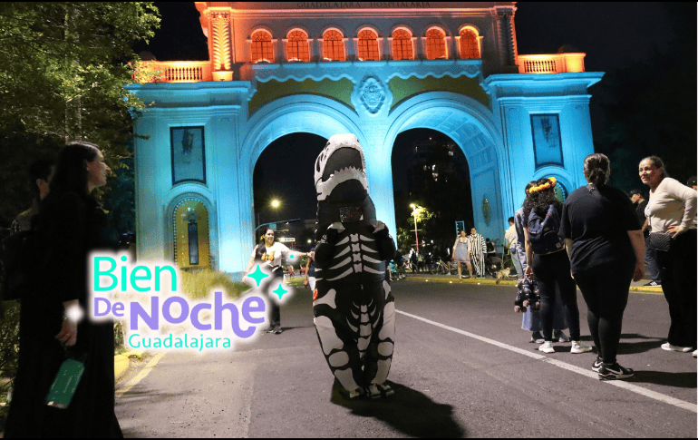 La iniciativa busca que los participantes acudan con disposición para bailar, pedalear y disfrutar de la metrópoli en un ambiente seguro y familiar. ESPECIAL/Gobierno de Guadalajara