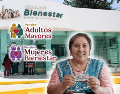 Para este último periodo del año, los adultos mayores recibirán un monto de seis mil cuatrocientos pesos. ESPECIAL/Banco del Bienestar