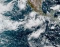 La tormenta tropical “Rachel” avanza por el Pacífico mexicano con vientos de 95 km/h. EFE/NOAA-NHC