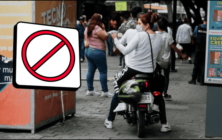 La Setran pidió a las personas conductoras abstenerse de ofrecer viajes de pasajeros en motocicleta mediante plataformas digitales. EL INFORMADOR / ARCHIVO / CANVA