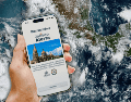 El objetivo de este canal consiste en brindar información oportuna frente a fenómenos meteorológicos adversos. EFE/ NOAA-NHC ESPECIAL/Jalisco Alerta
