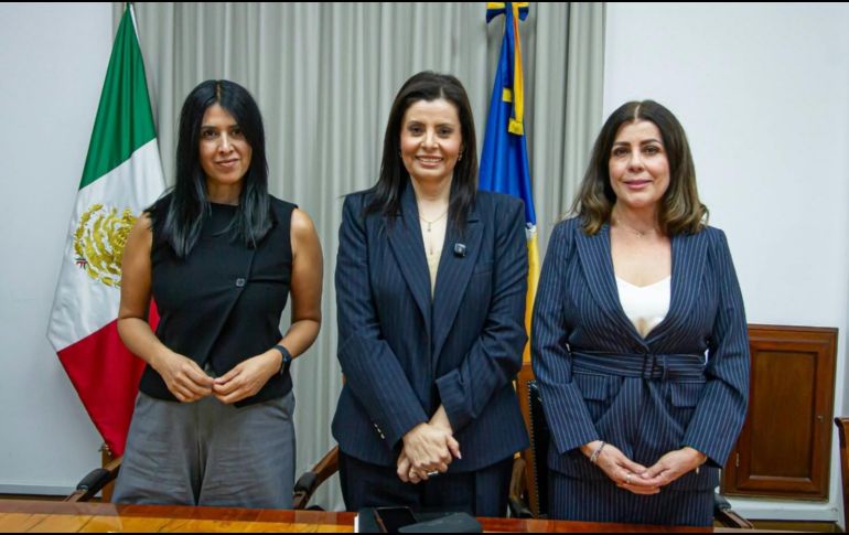 La diputada Adriana Medina enfatizó que uno de los mayores beneficios que esta reforma aportará es certeza para cualquier jalisciense que necesite contratar un servicio de seguridad privada. ESPECIAL