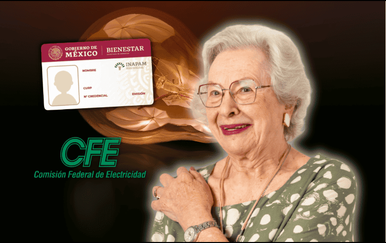 Para brindar certeza a los beneficiarios, la institución actualiza de manera constante su Directorio de Beneficios con Credencial INAPAM. ESPECIAL/Canva/Inapam/CFE