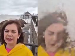 La periodista Yesika Ojeda, integrante del medio 