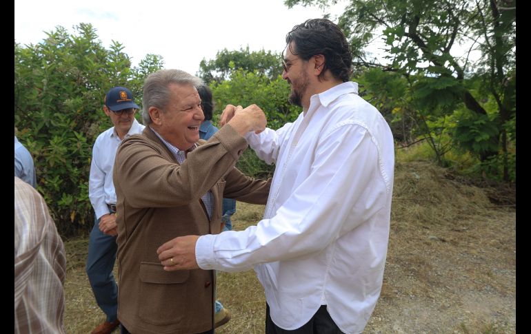 El recorrido se llevó a cabo esta mañana en la obra que lleva un avance de alrededor del 25 por ciento. EL INFORMADOR/A. Navarro