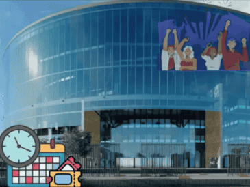 La tecnología de punta y la acústica de alta precisión transforman cada evento en una vivencia inolvidable, ya sea musical, deportivo o cultural. CANVA /ARENA GUADALAJARA