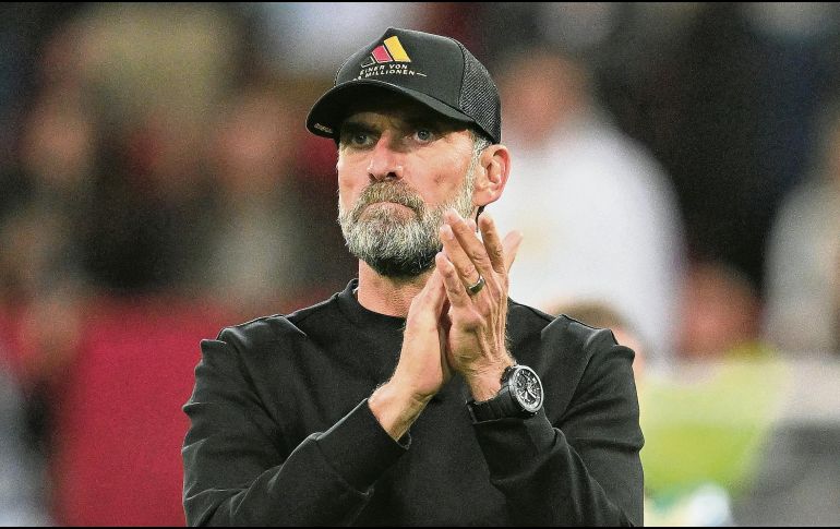 Jürgen Klopp. El técnico pidió paciencia ante el proceso de cambio que atraviesa el equipo. AFP