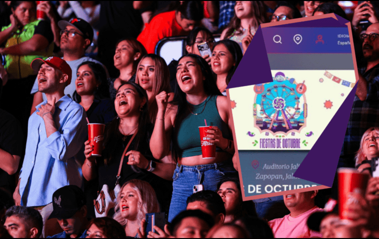 Las Fiestas de Octubre 2026 inician con una espectacular cartelera del 2 al 4 de octubre. ESPECIAL/ EL INFORMADOR/ ARCHIVO