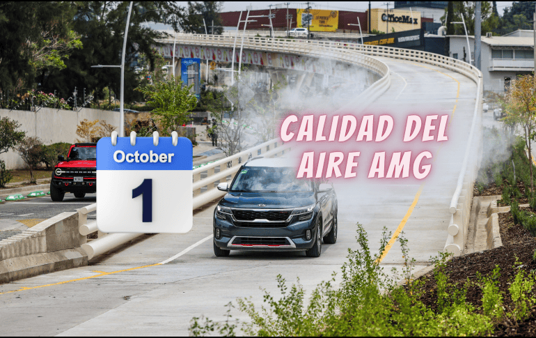 La mañana de este jueves 1 de octubre en Guadalajara se registra buena calidad del aire en Atemajac con 4 puntos IMECA. EL INFORMADOR / ARCHIVO