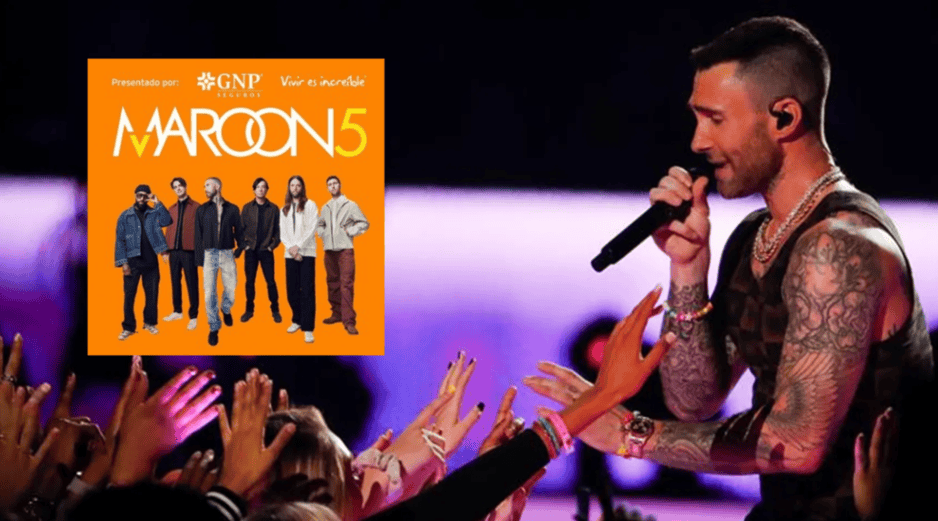 El show contó con grandes éxitos de los inicios de Maroon 5, como 