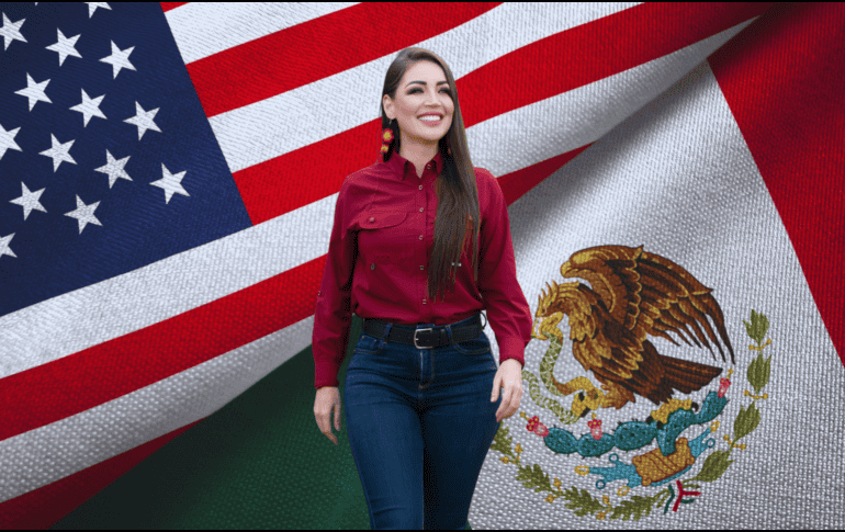 La senadora salió en defensa de su nacionalidad mexicana y aseguró que su interés es servir y representar al pueblo nayarita. FACEBOOK / Jasmin Bugarin