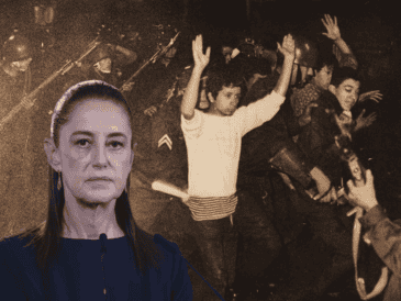 Sheinbaum Pardo conmemoró los hechos ocurridos hace 58 años con la frase "2 de octubre no se olvida". NTX / ARCHIVO / SUN / L. Camacho