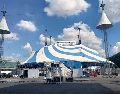 Así luce la Gran Carpa y siguen los preparativos para el nuevo show ECHO de Cirque du Soleil / Foto: A. Aguilera
