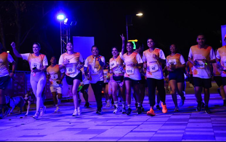 El evento deportivo nocturno provocará cortes a la circulación en las inmediaciones del Parque de las Niñas y los Niños. ESPECIAL/Comude Zapopan