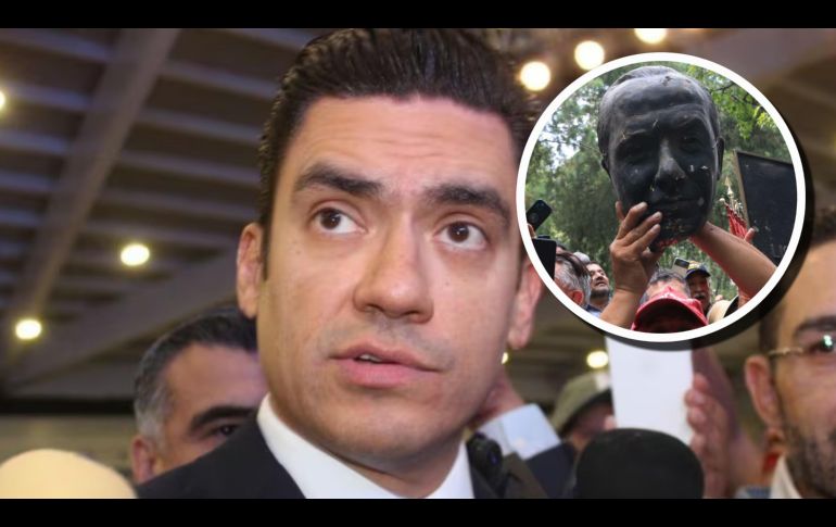 El líder nacional del PAN, Jorge Romero Herrera, despotricó contra Morena en un evento de Tere Jiménez, gobernadora de Aguascalientes. SUN/EFE
