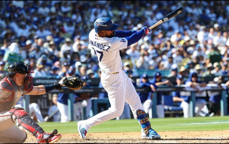 Los Angeles Dodgers lograron sortear las dificultades que generó el despertar tardío de los Atlanta Braves. EFE / C. TORRES