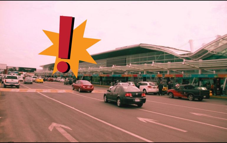 Te compartimos las alternativas seguras de movilidad en el Aeropuerto Internacional de Guadalajara. ESPECIAL / GAP